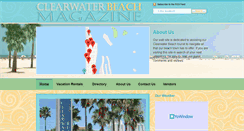 Desktop Screenshot of clearwaterbeachmagazine.com